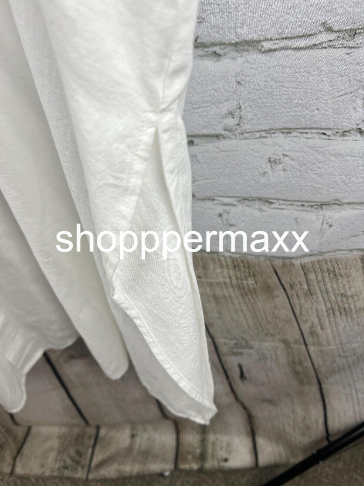 Women's Long Sleeve Cinch Waist Maxi Shirtdress - Universal Thread, White, XL