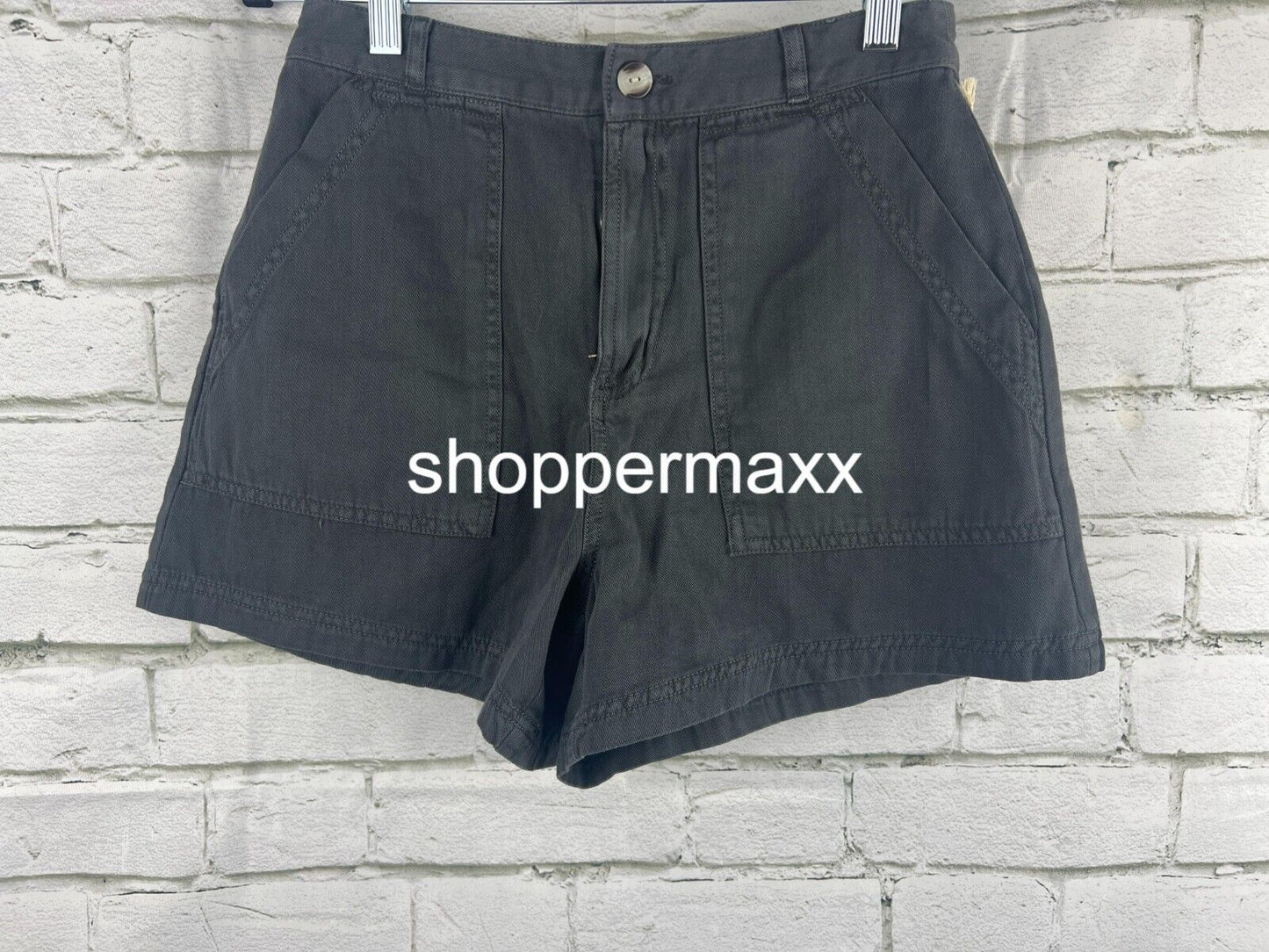 Women's High-Rise Utility Shorts - Universal Thread, Black, Size 2