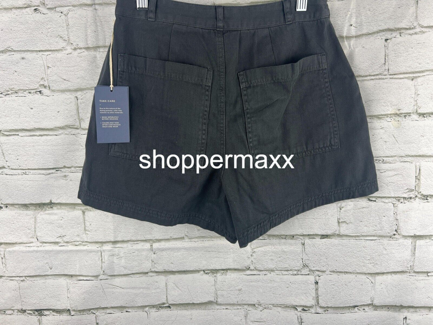 Women's High-Rise Utility Shorts - Universal Thread, Black, Size 2