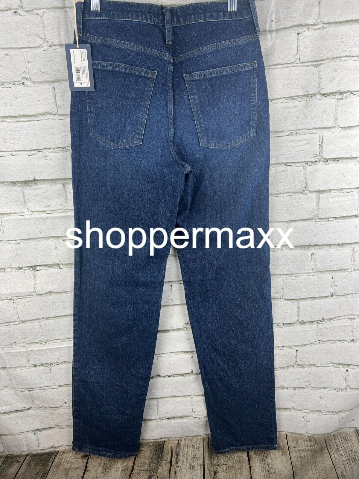 WOMEN'S HIGH-RISE 90'S STRAIGHT JEANS - UNIVERSAL THREAD DARK WASH 10 SHORT