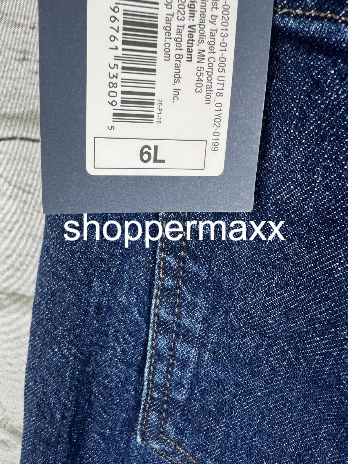 WOMEN'S HIGH-RISE 90'S STRAIGHT JEANS - UNIVERSAL THREAD DARK WASH 6 LONG