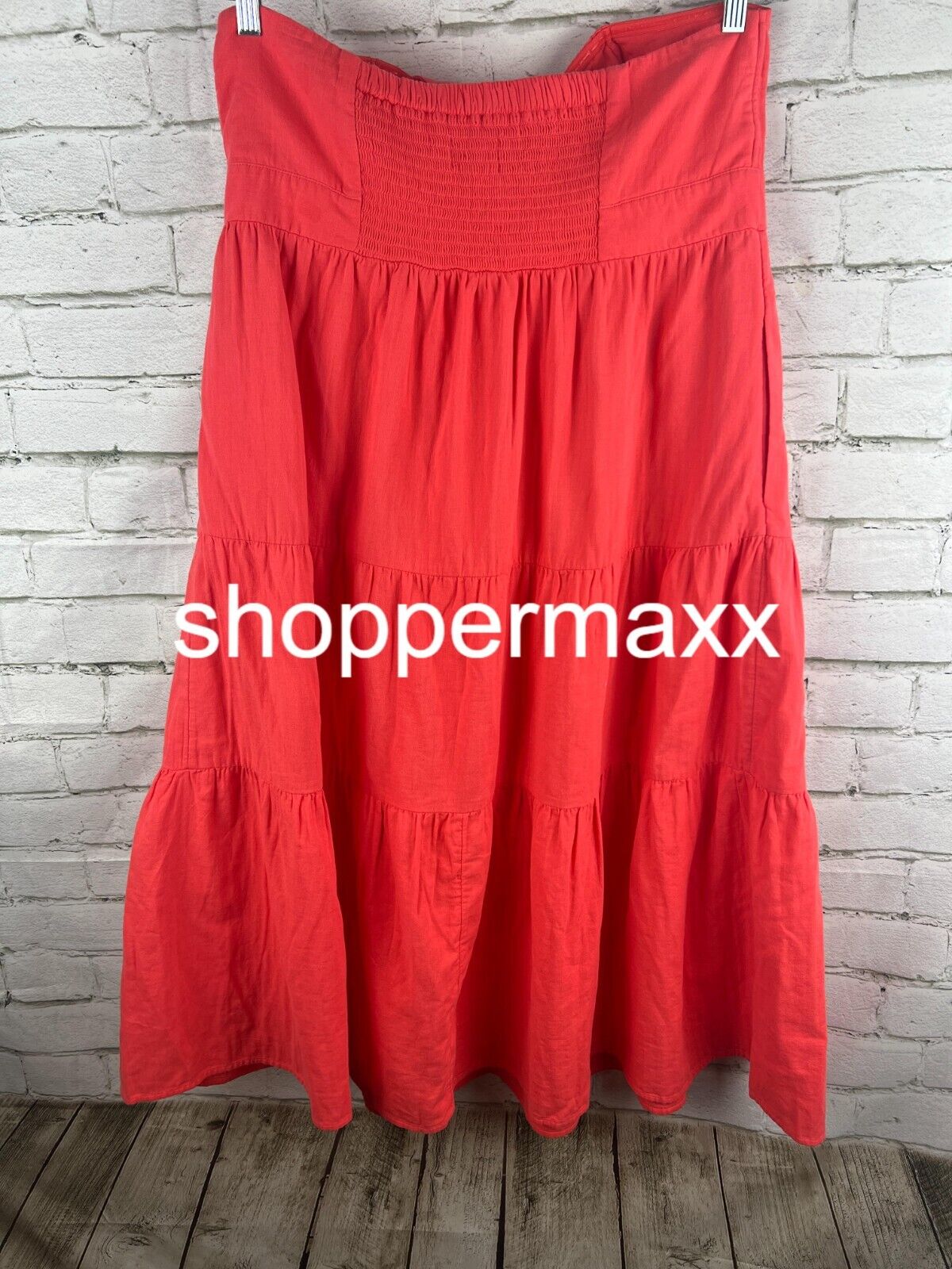 Women's Strapless Dress - Universal Thread, Red, Size X-Large