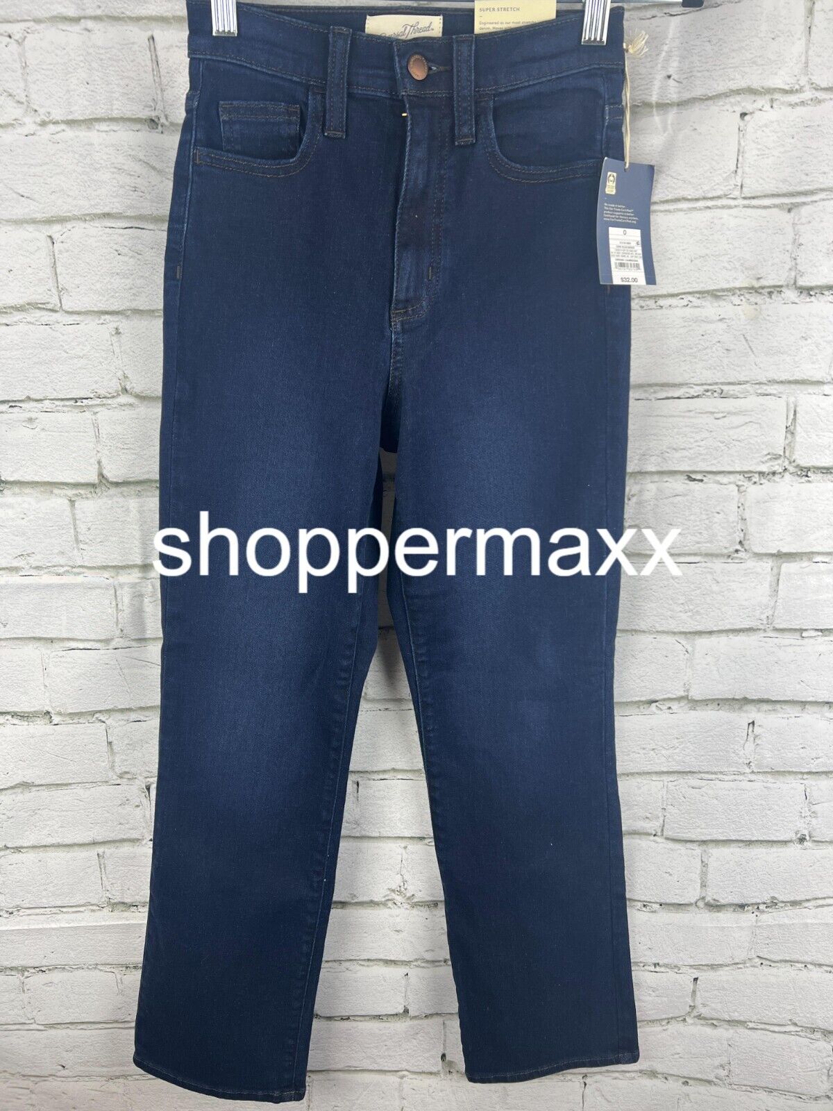 Women's High-Rise Bootcut Jeans - Universal Thread, Dark Blue, Size 0