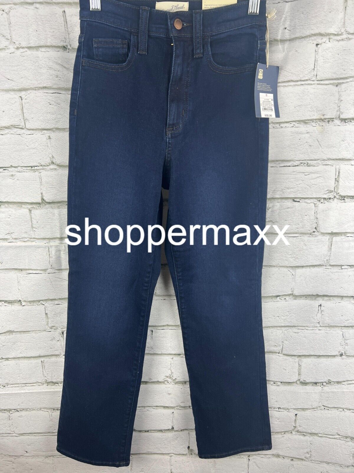 Women's High-Rise Bootcut Jeans - Universal Thread, Dark Blue, Size 0