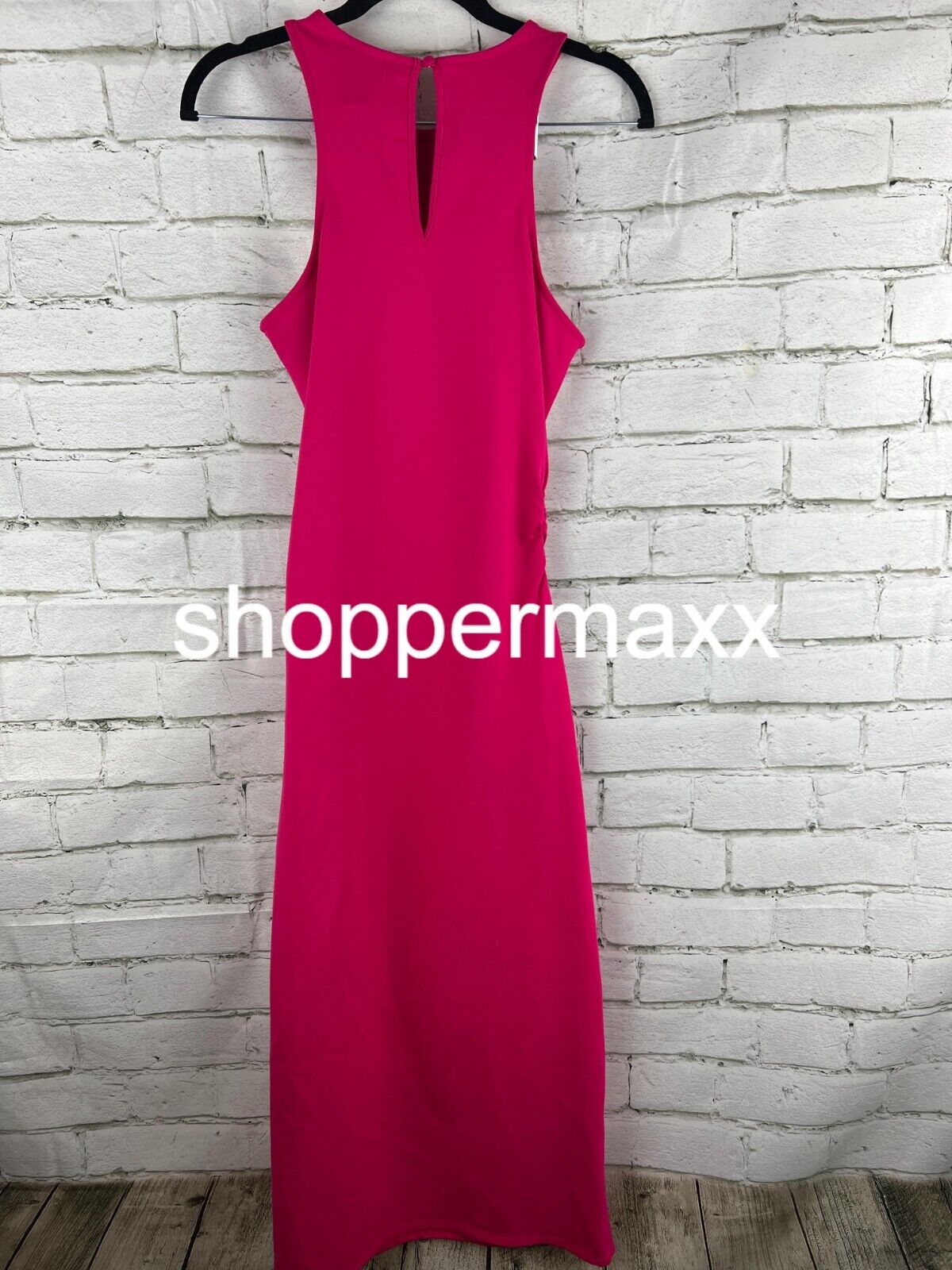 Women's Sleeveless Ponte Racerback Midi Dress - A New Day, Pink, X-Small