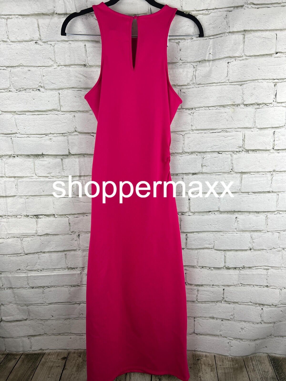 Women's Sleeveless Ponte Racerback Midi Dress - A New Day, Pink, X-Small