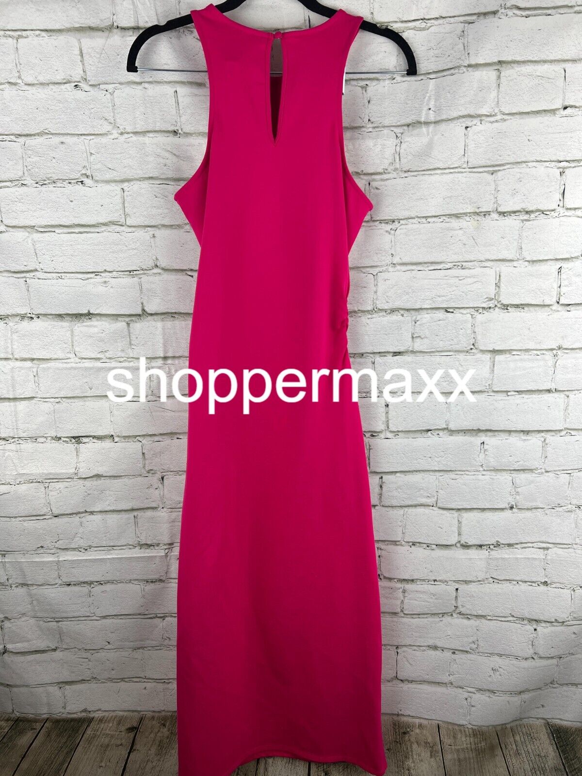 Women's Sleeveless Ponte Racerback Midi Dress - A New Day, Pink, X-Small
