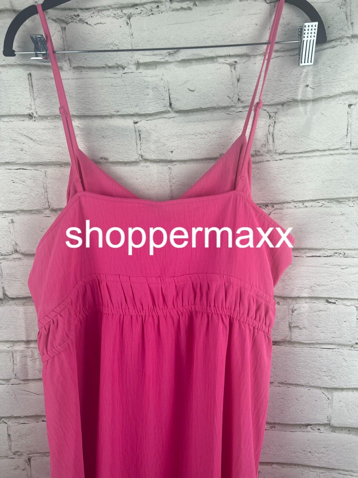 A New Day Women's Spaghetti Strap Dress, PINK, Size X-Large