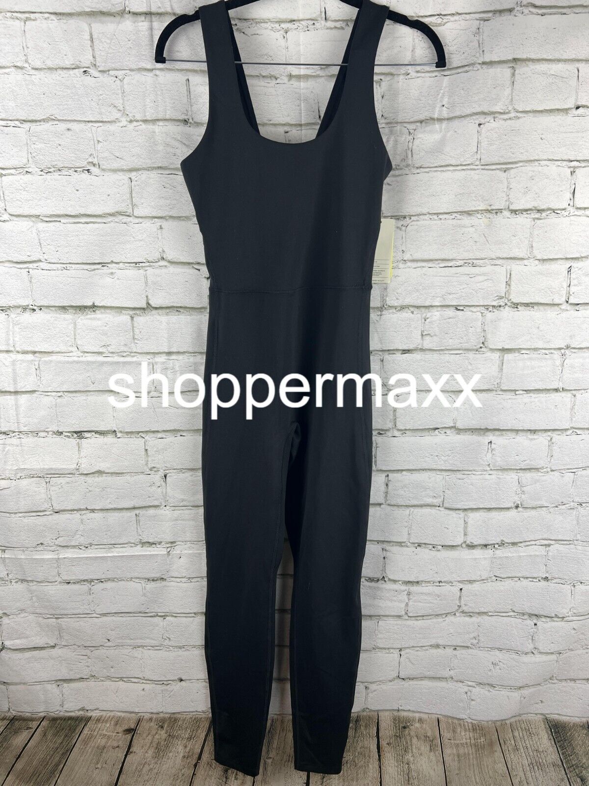 Women's Brushed Sculpt Scoop Neck Bodysuit - All in Motion, Black, X-Small