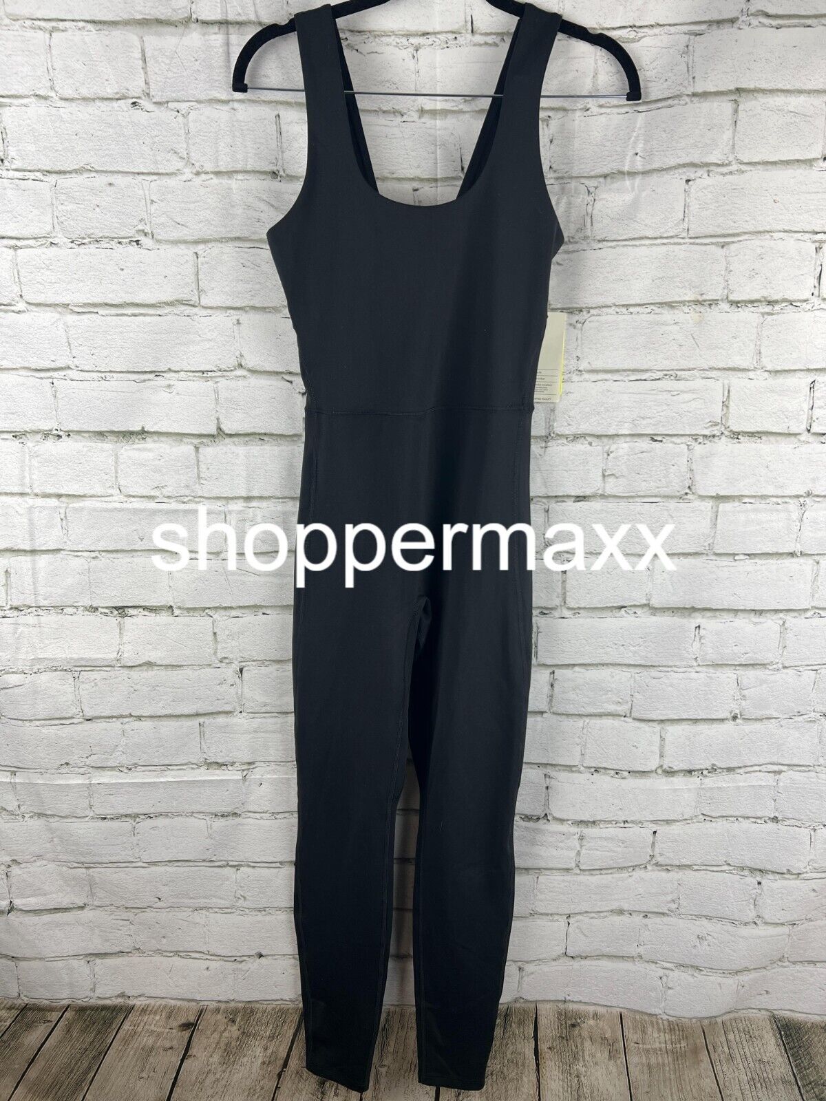 Women's Brushed Sculpt Scoop Neck Bodysuit - All in Motion, Black, X-Small