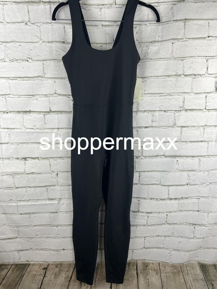 Women's Brushed Sculpt Scoop Neck Bodysuit - All in Motion, Black, X-Small
