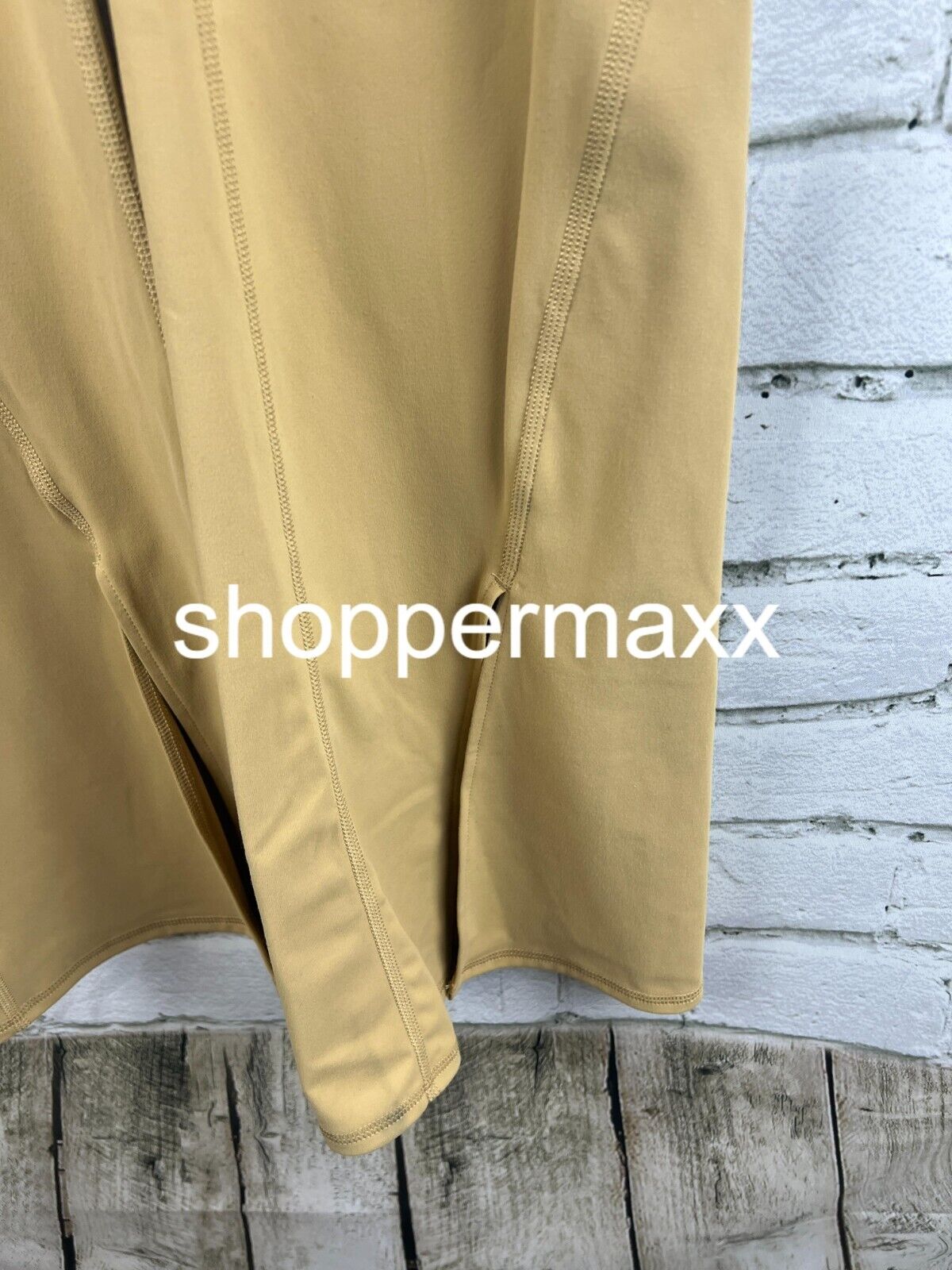 Women's High-Rise Split Flare Leggings - JoyLab, Beige, Medium
