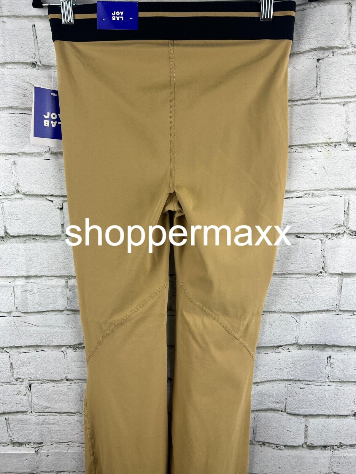 Women's High-Rise Split Flare Leggings - JoyLab, Beige, Medium