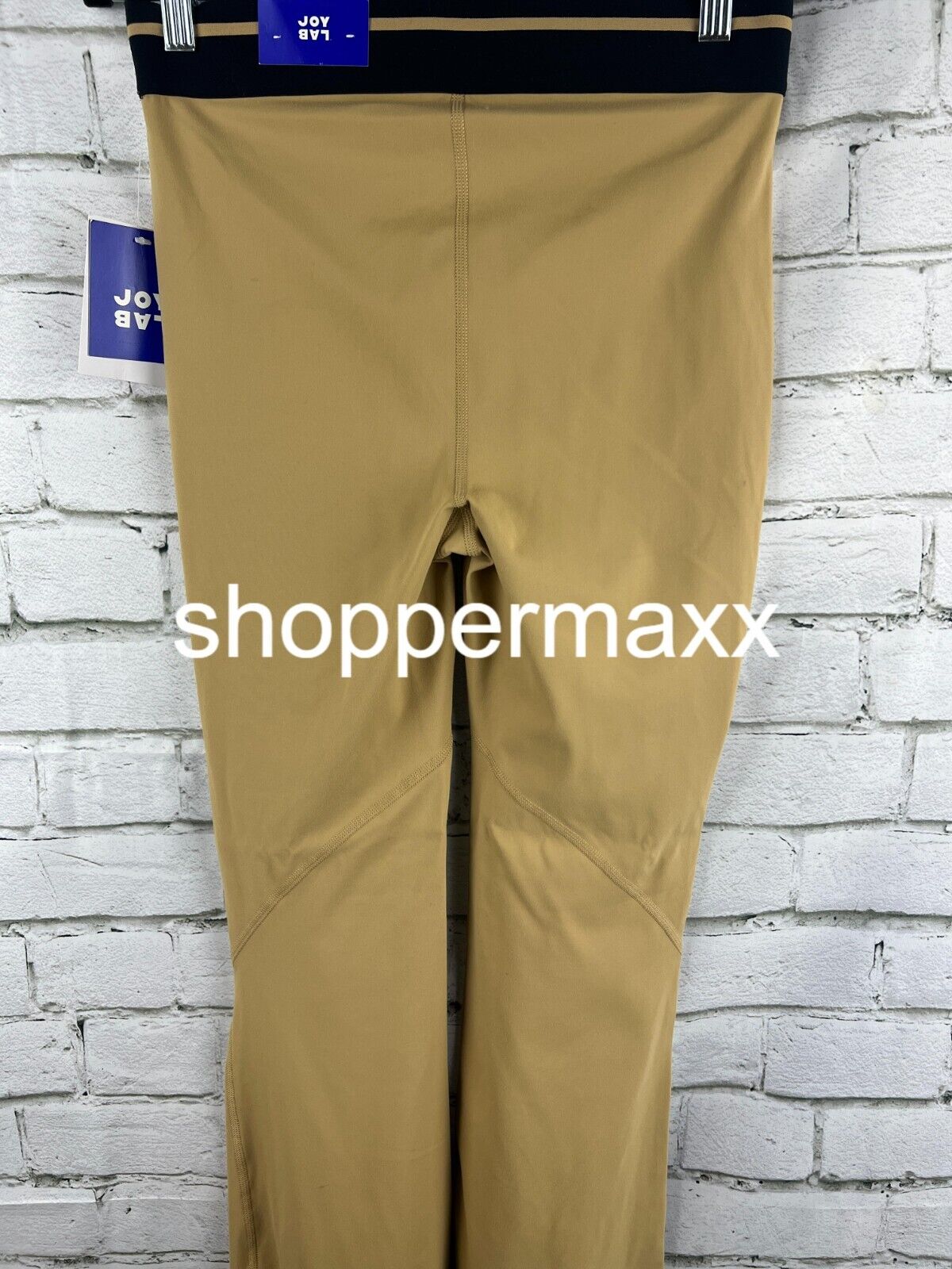 Women's High-Rise Split Flare Leggings - JoyLab, Beige, Medium