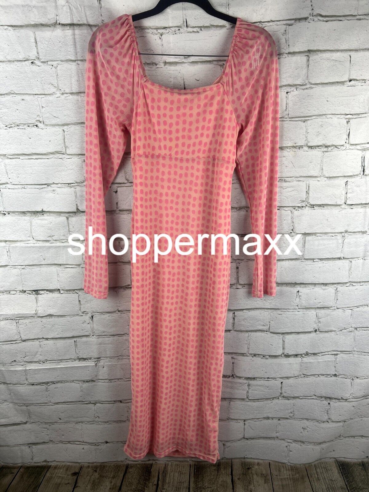 BLACK HISTORY MONTH WOMEN'S HOUSE OF AAMA SWEETHEART NECK A-LINE DRESS- PINK, XS
