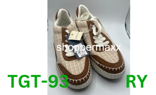 WOMEN'S PERSEPHONE SNEAKERS - UNIVERSAL THREAD, TAN, 8