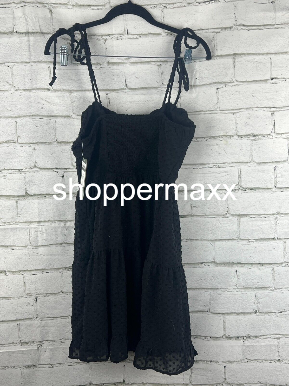 Women's Sleeveless Corset Fit & Flare Mini Dress - Wild Fable, Black, Medium