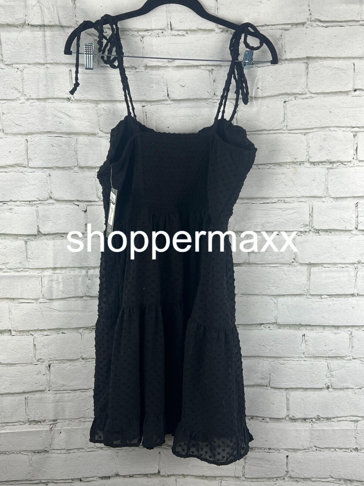 Women's Sleeveless Corset Fit & Flare Mini Dress - Wild Fable, Black, Medium