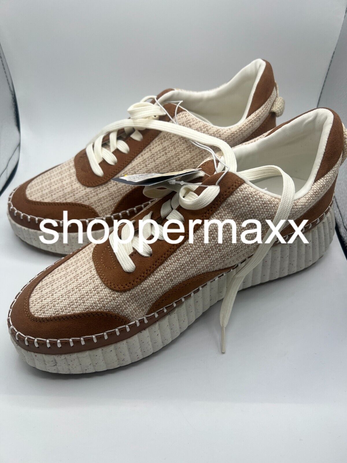 WOMEN'S PERSEPHONE SNEAKERS - UNIVERSAL THREAD, TAN, 11