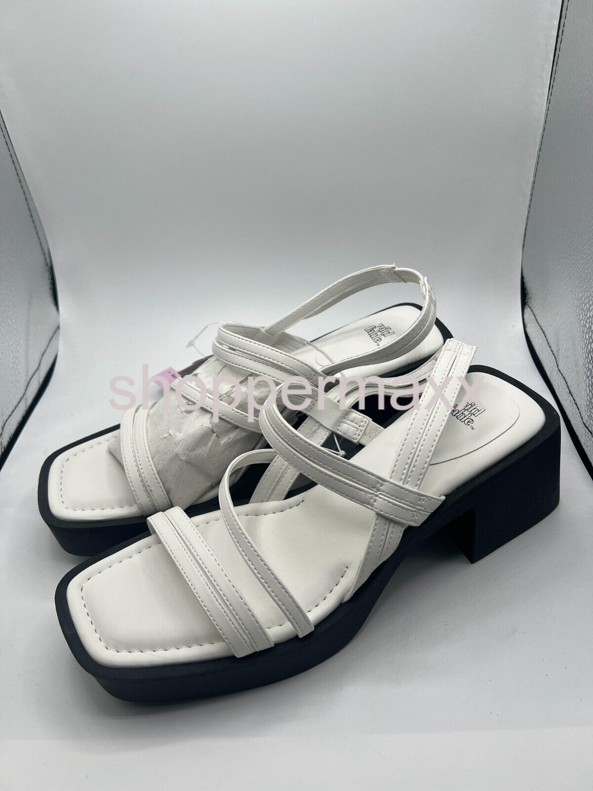 Women's Stephanie Heels - Wild Fable, White, Size 9.5
