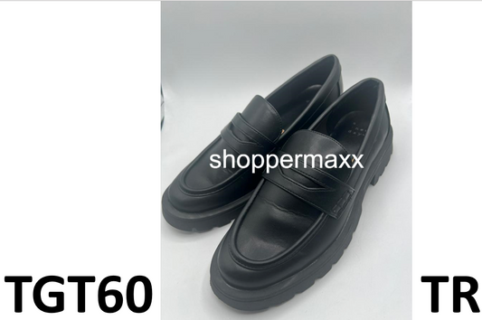 Women's Archie Loafer Flats - A New Day, Black, Size 6.5