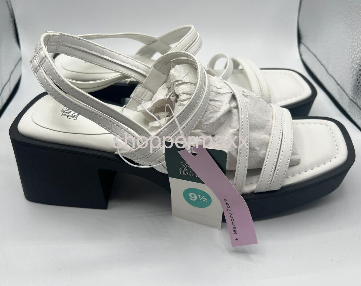 Women's Stephanie Heels - Wild Fable, White, Size 9.5
