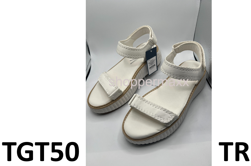 Women's Joey Platform Sport Sandals - Universal Thread, White, Size 9