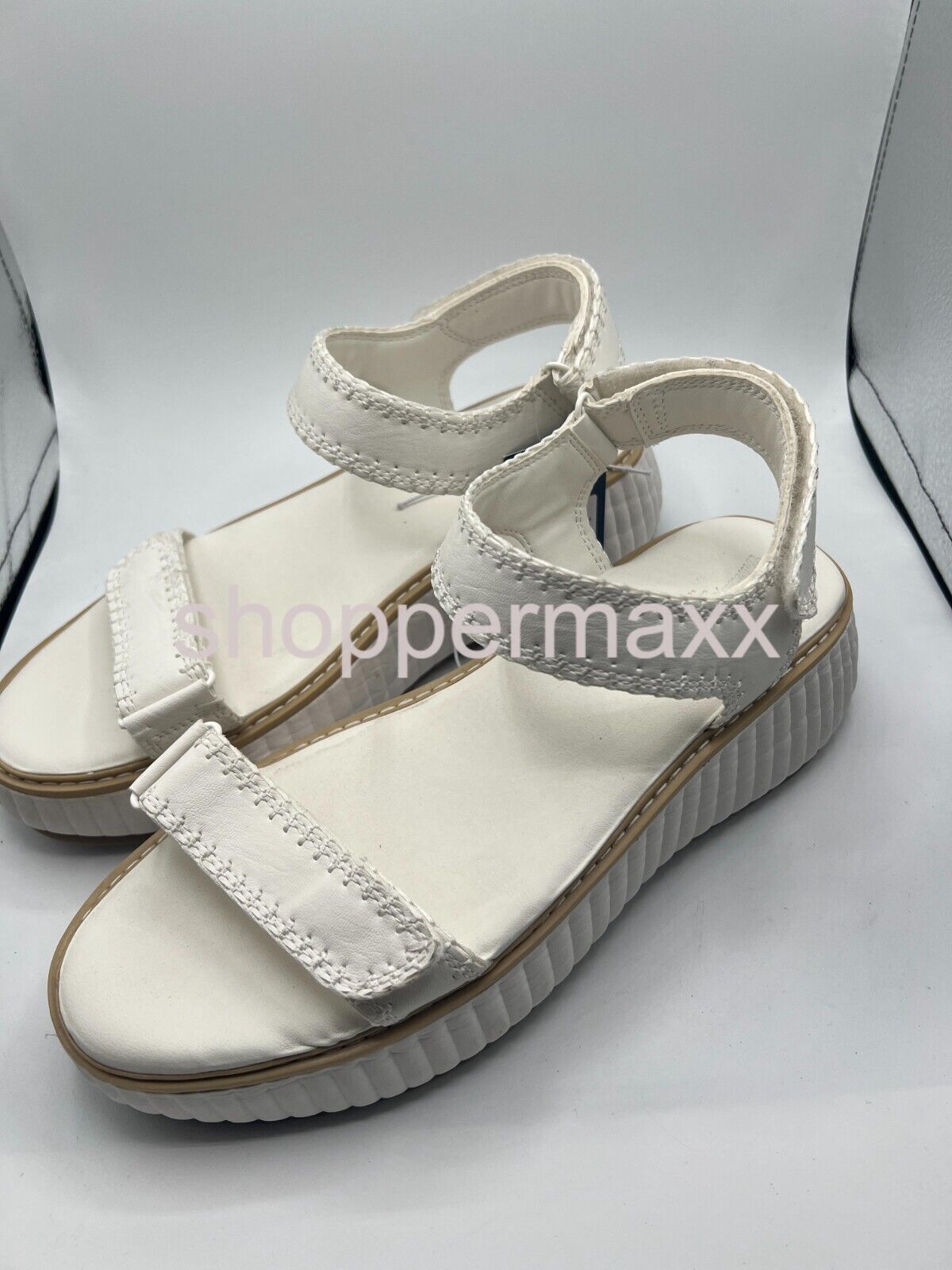 Women's Joey Platform Sport Sandals - Universal Thread, White, Size 9
