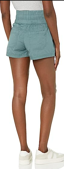 UNIONBAY Women's Emillia Convertible Light Weight Stretch Twill Short, Spruce M