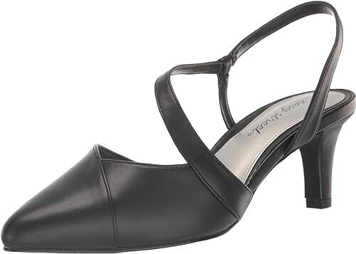Easy Street Women's Emerald Pump, Black, 9.5 Narrow