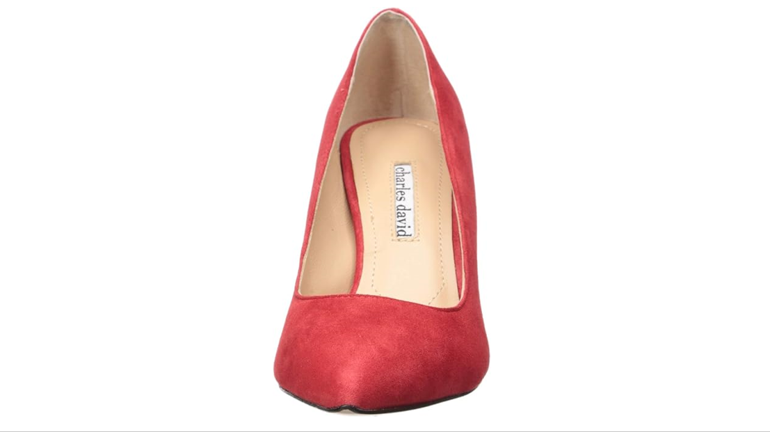 CHARLES DAVID womens Vibe Pump, Hot Red, 9.5 US