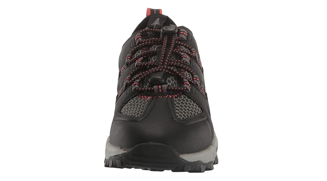 BASS OUTDOOR Women's Aqua Mesh Hiking Shoes Pull-On Trail Sneakers, Gargoyle, 8