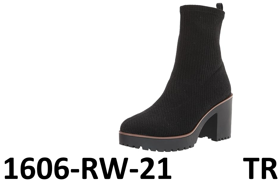 Chinese Laundry Women's Garvey CHILL Knit Fashion Boot, Black, 8.5
