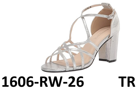 Touch Ups Women's Lupe Platform, Silver, 8.5