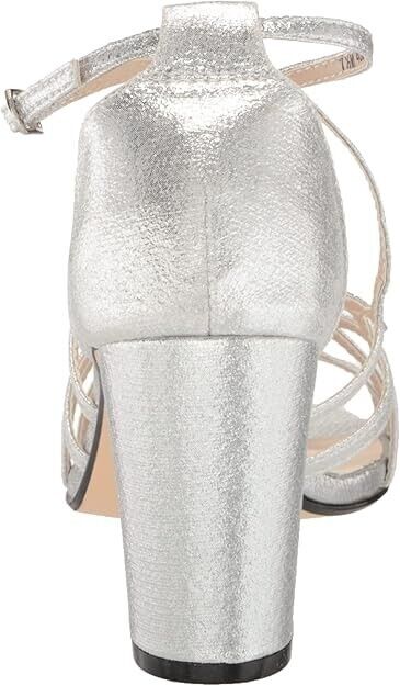Touch Ups Women's Lupe Platform, Silver, 8.5