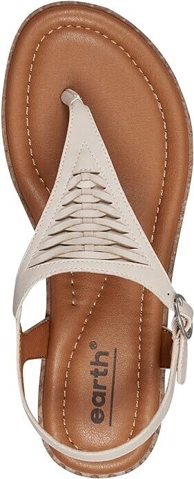 Earth Women's XANYA3 Flat Sandal, Pink 680, 7.5 M