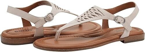 Earth Women's XANYA3 Flat Sandal, Pink 680, 7.5 M
