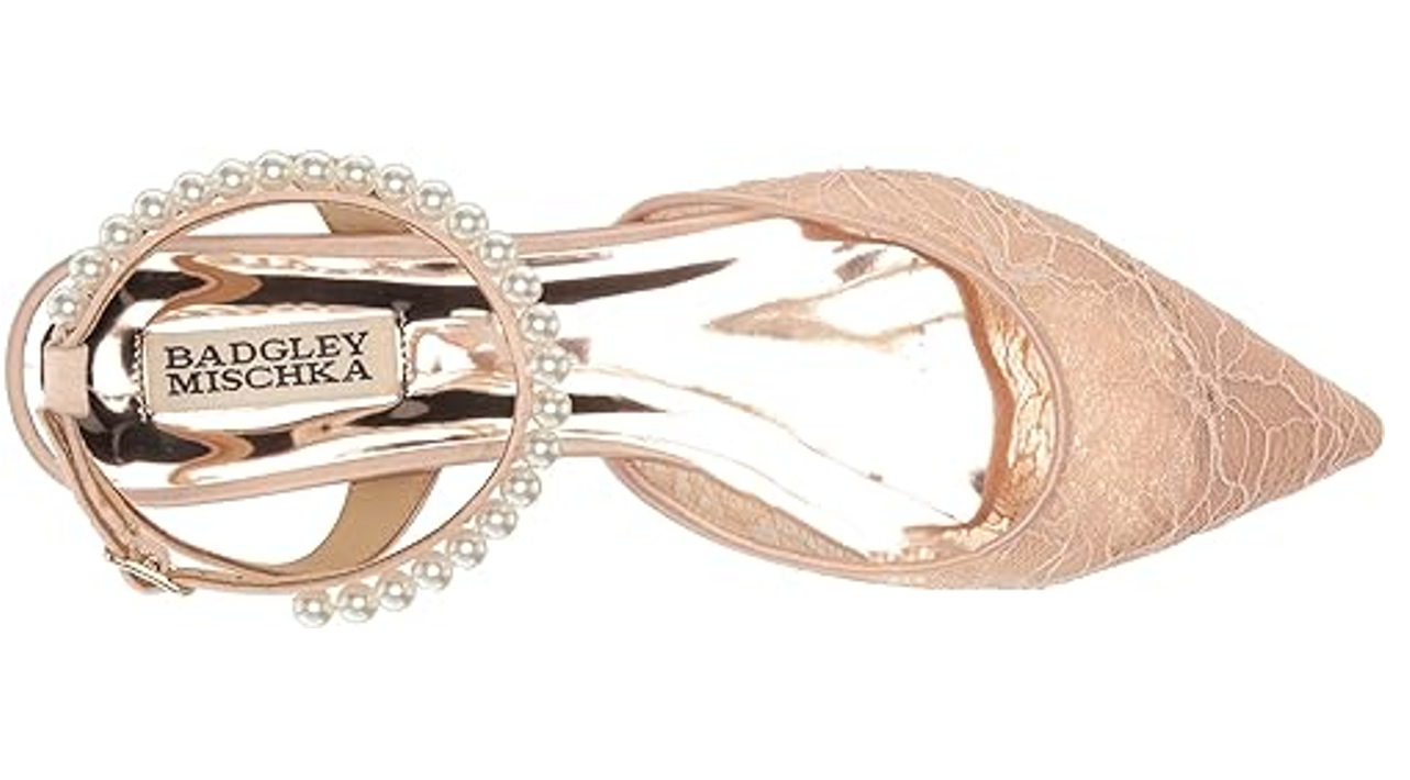 Badgley Mischka Women's Fawn Ballet Flat, Soft Blush, 6.5
