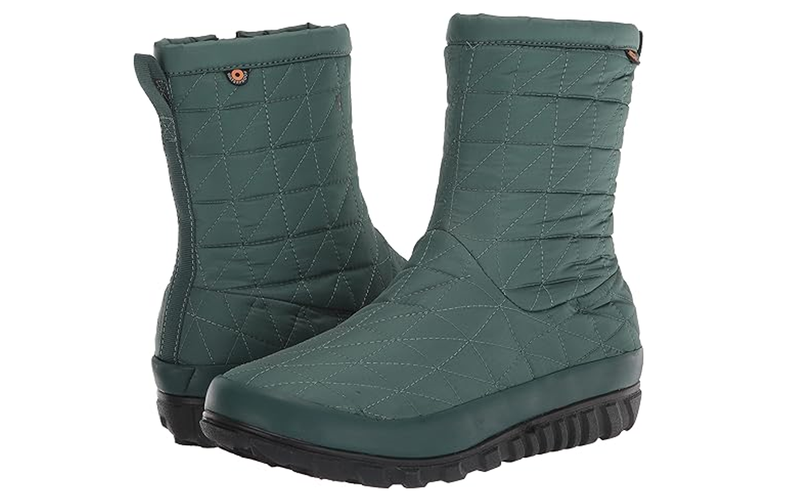 Bogs Women's Snowday II Mid Snow Boot, Jade, 9