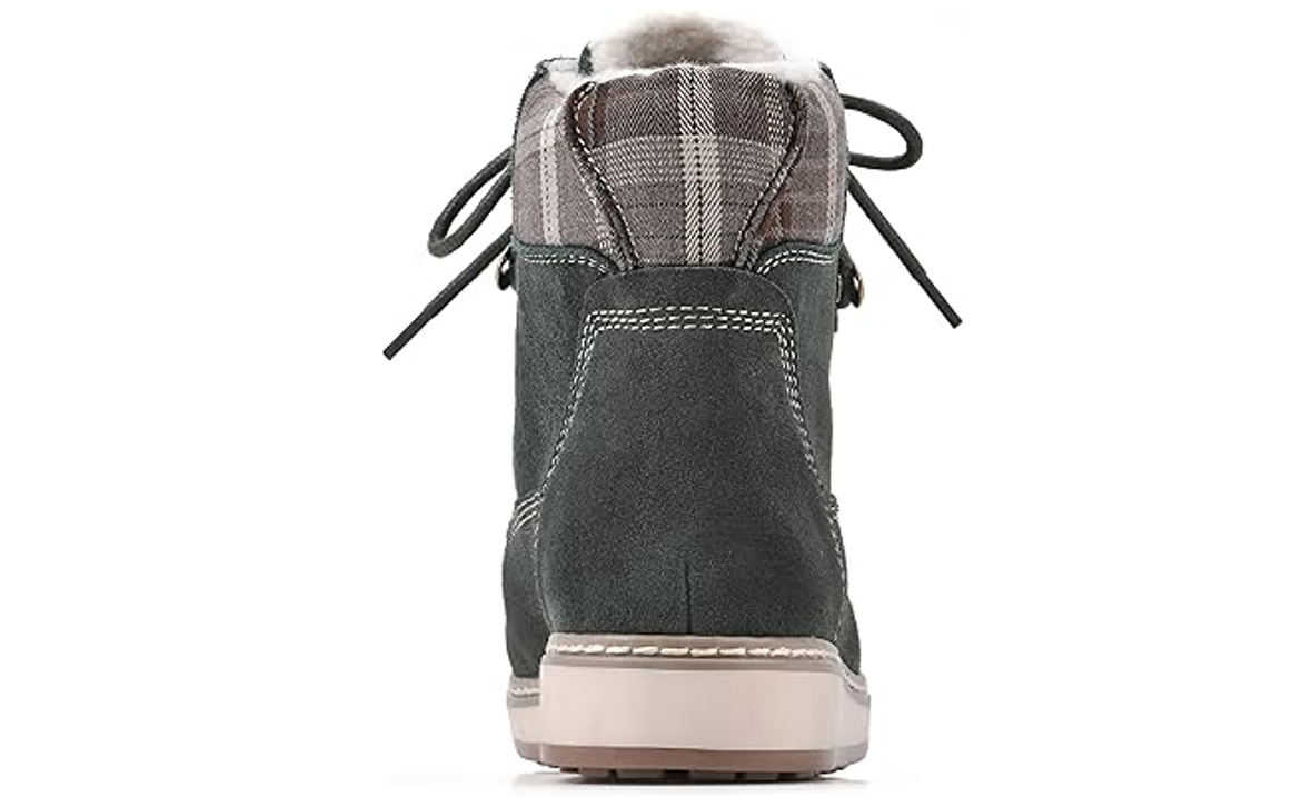 WHITE MOUNTAIN Shoes Women's Thyme Boot, Army/Suede, 10 M