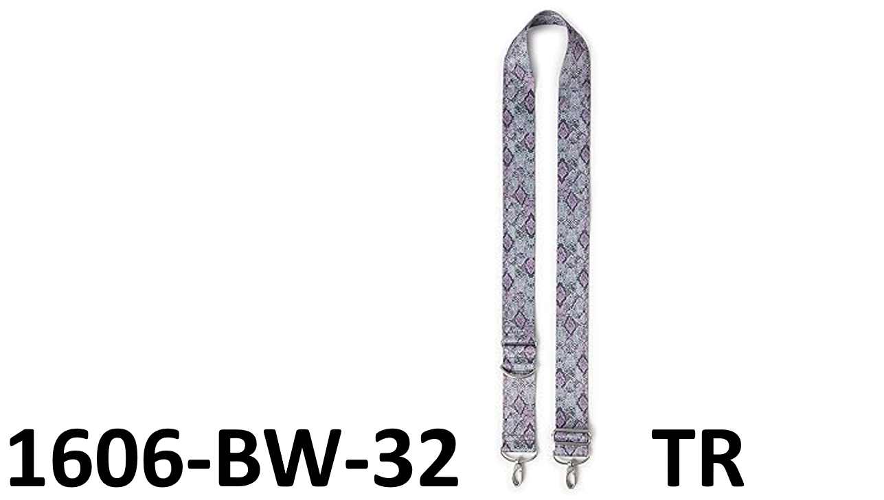 Baggallini womens Wide Strap, Blush Python, One Size US