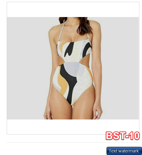 $150 BCBG Swimwear Women White Scoop Neck Cutout Halter One-Piece Swimsuit Sz XS