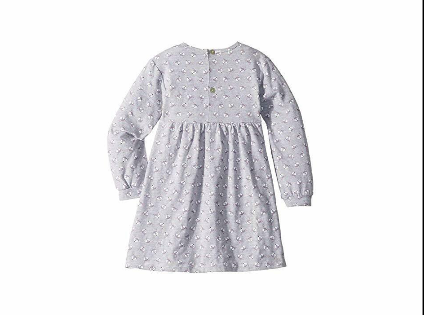 Toobydoo Empire Waist Dress - Toddlers Size 2 - Grey NEW