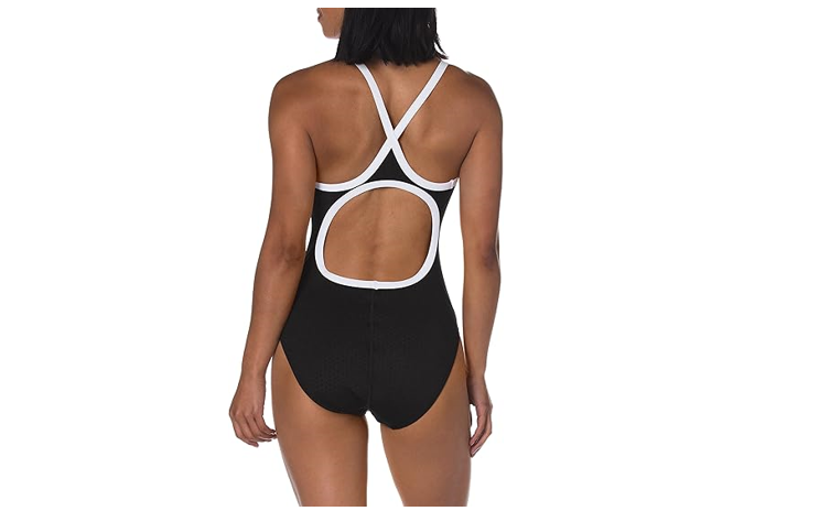 TYR Women's Hexa Diamondfit Swimsuit, Black/White, SIZE 36