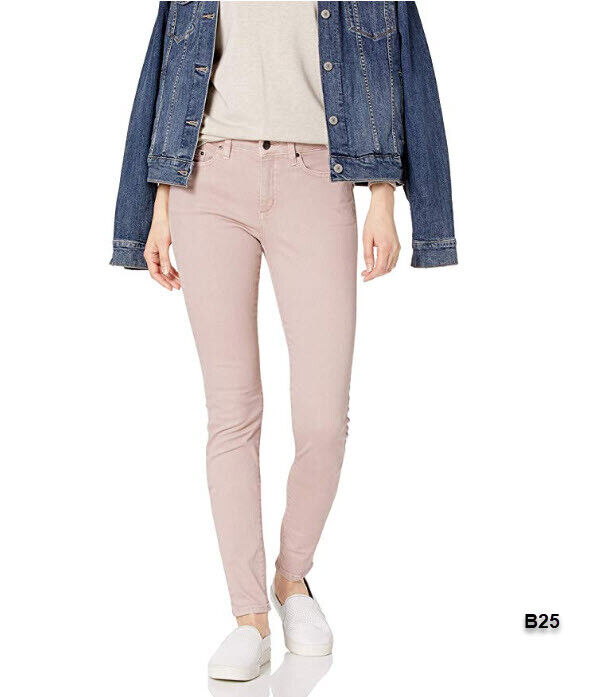 Brand - Daily Ritual Women's 5-Pocket Skinny Jean All Colors, dusty pink,  ~B25~