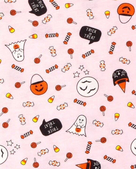 The Children's Place Baby Toddler Girl Long Sleeve Halloween Tops 3-Pack, 4T