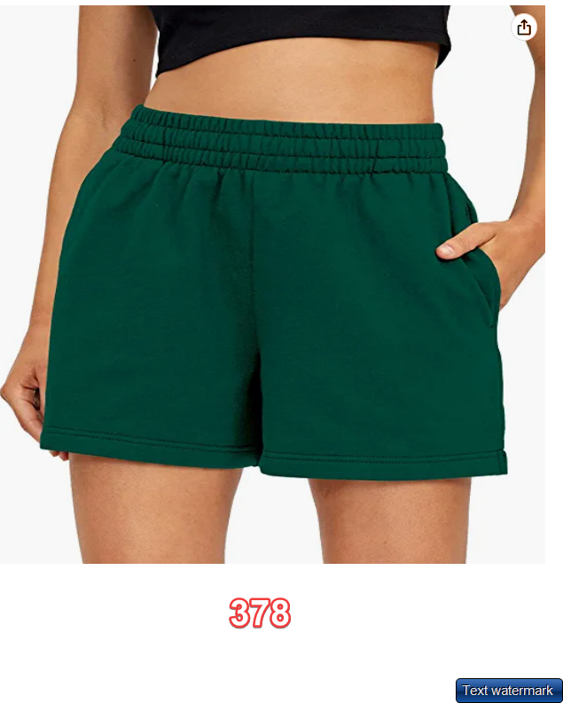 AUTOMET Womens Sweat Shorts High Waisted Athletic Lounge Running Gym Shorts L
