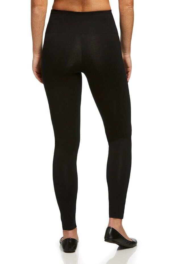 Charmo | Black Shine Seamless Hi-Waist Leggings - Women L