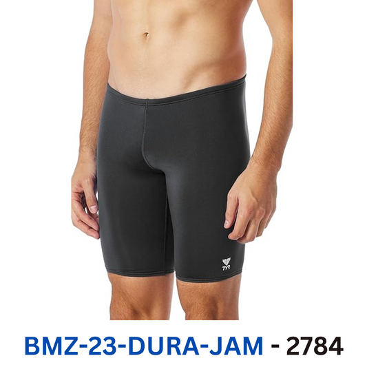 TYR Mens Durafast ONE Jammer  adjustable, SWIMSUIT are fully lined, 28, Black