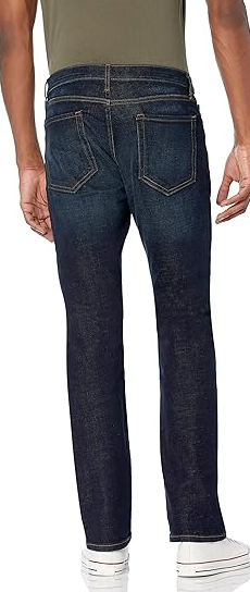 Amazon Essentials Men's Slim-Fit Stretch Jean Dark Indigo 36WX31L